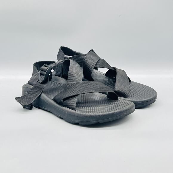 Chaco Sandals Mens 10 Black Adjustable Strap Slip On Sport Hiking Outdoor Shoes main image 5